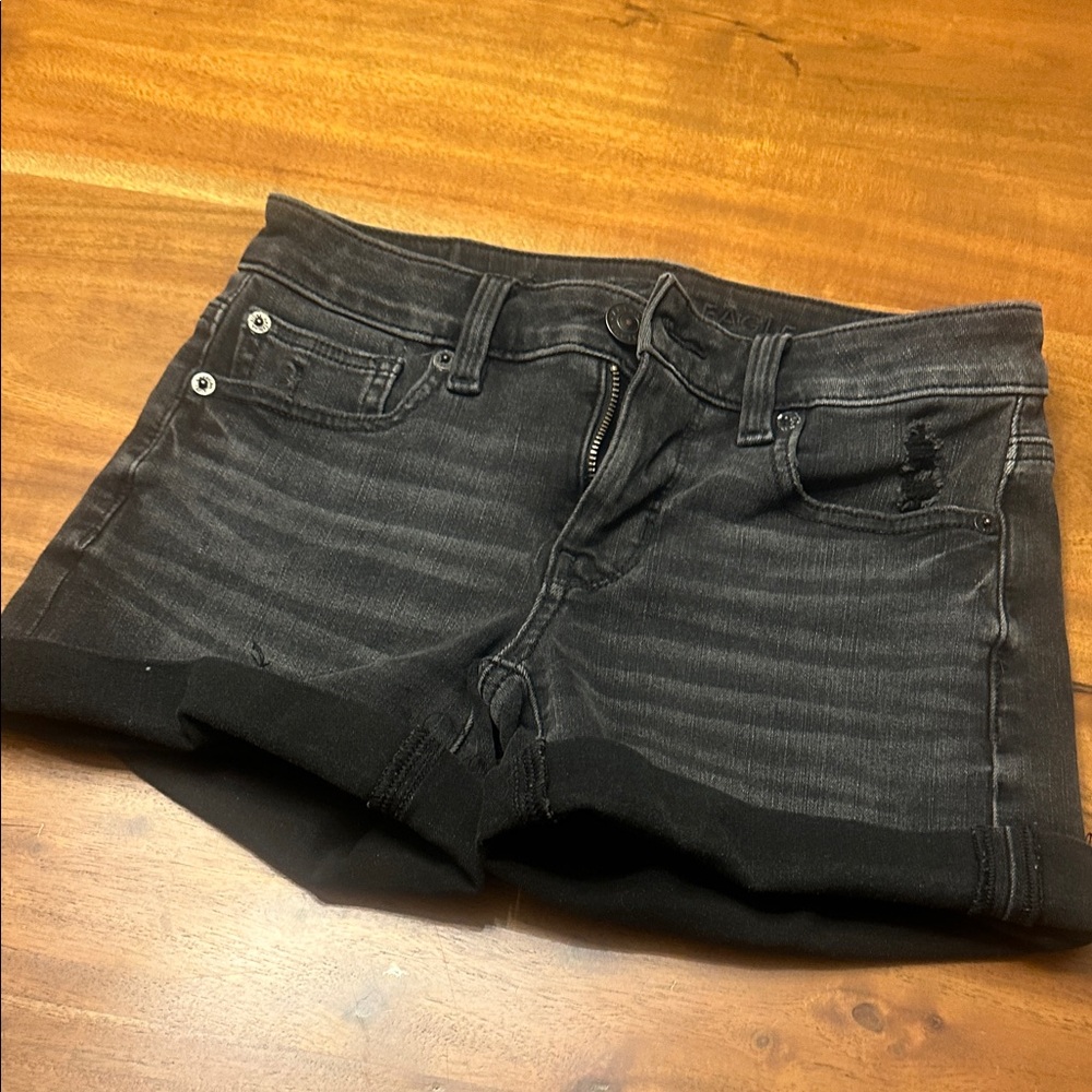 American Eagle Black Dream Shorts